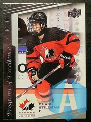 2021 Upper Deck Team Canada Juniors Program of Excellence Chase Stillman #116